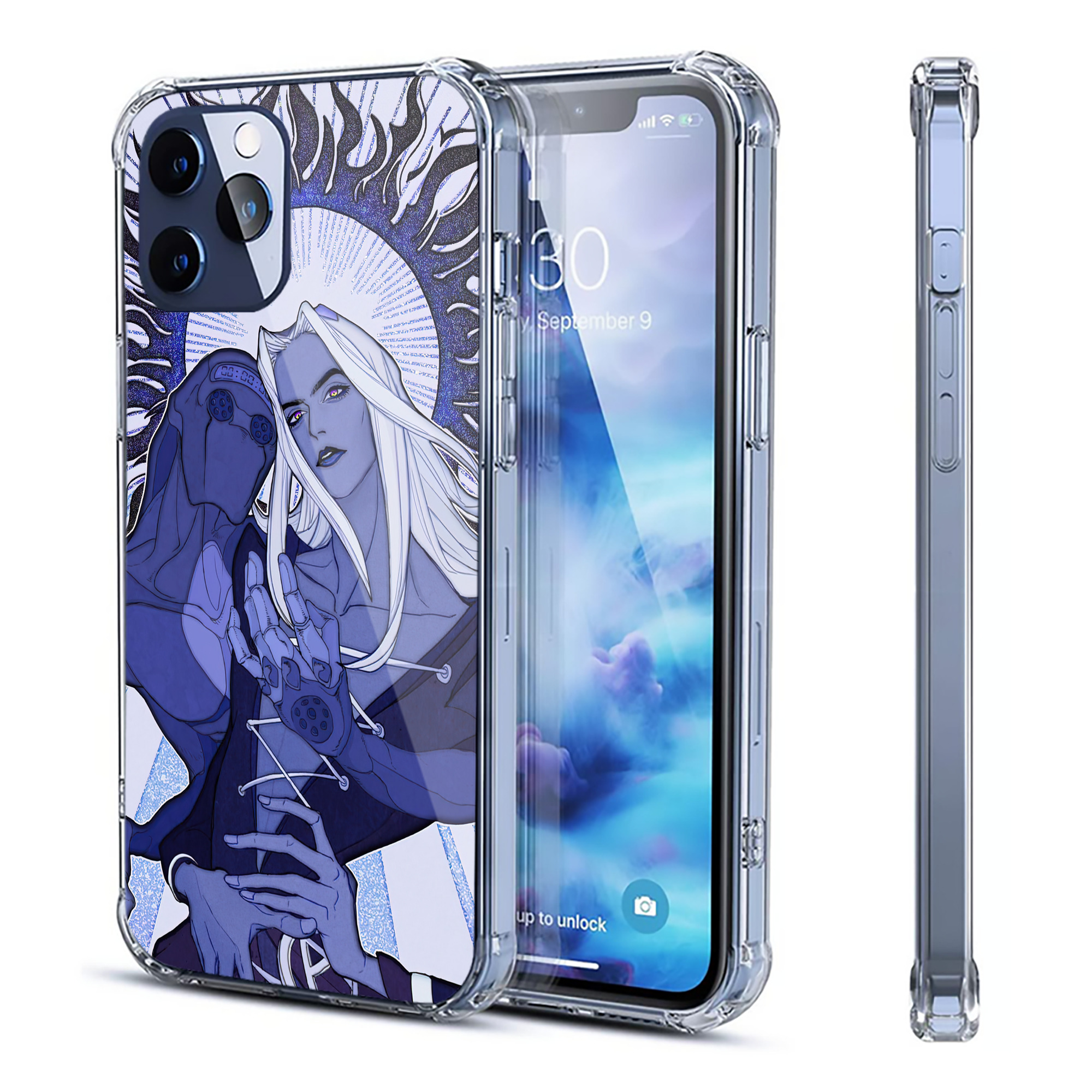 （画像用） ジョジョの奇妙な冒険 JoJo's Bizarre Adventure 【iPhone 12シリーズ対応】透明スマホケース（クリアソフトケース）